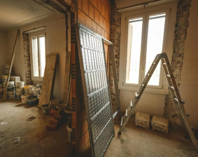 ongoing renovation of rooms within a Townsend, MT home 3